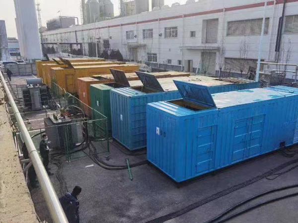 青浦柴油发电机出租案例展示